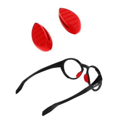 Imagem de SAUCER Almofadas de reposição para óculos de sol Oakley Clifden OO9440 - Vermelho padrão