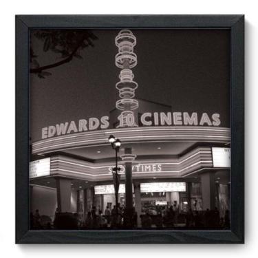Imagem de Quadro Decorativo - Cinemas - 33cm x 33cm - 008qdhp - Allodi