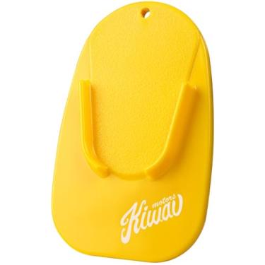 Imagem de KiWAV Acessório de suporte de placa de suporte de motocicleta - amarelo x 1 peça - solo macio, grama, pavimento quente, estacionamento ao ar livre, anti-afundamento