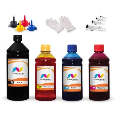 Imagem de Kit 4 Tinta Para Canon G2160 GL-11 GL11 2,5 Litros