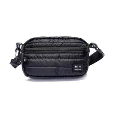 Imagem de Bolsa Feminina Nylon Maktub Colors Transversal Multi Uso Regulável Espaçosa Moderna cor preta