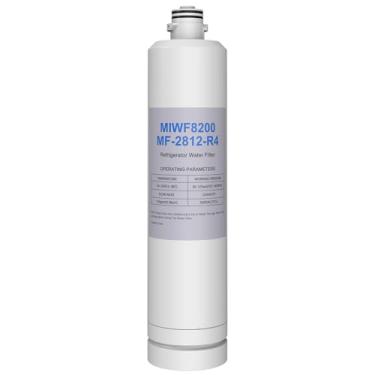 Imagem de Filtro de água MIWF8200 compatível com geladeira Midea MIWF8200/MF-2812-R4, Midea MRF29D3AST, MRF29D6AST, MRF29D2AST, MRF29D9BST (pacote com 1)