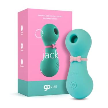 Imagem de Go Vibe Jack Sugador de Clitóris 8 Intensidades 11cm x 3,8cm Recarregável em Silicone A Sós