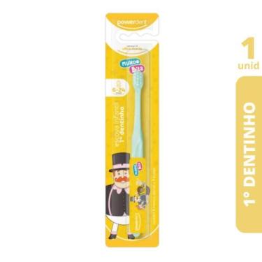 Imagem de Escova Meu Primeiro Dentinho Mundo Bita  Powerdent  1 unidade, Verde c