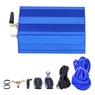 Imagem de SPYMINNPOO Kit de Válvula de Escape Elétrico de Controlador de Carro, Ajuste Universal Com Materiais Premium e Controle Profissional para Vários Modelos de Carros, Instalação Conveniente Com 2pcs