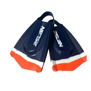 Imagem de Nadadeira Aslan Pro 1 Pé De Pato Natação, G - 40/41 BR, Marinho, Laran