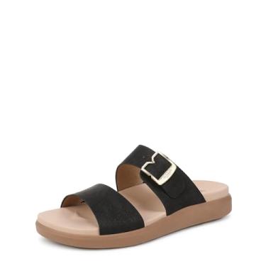 Imagem de Dr. Scholl's Sandália feminina All Time Slide Shoes, Preto, 37 BR