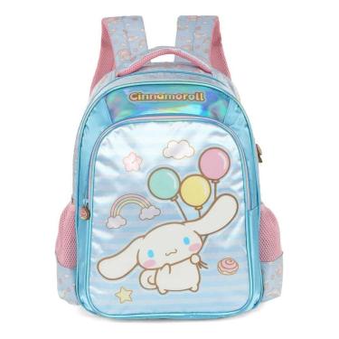 Imagem de Mochila De Costas Amigos Da Hello Kitty Cinnamoroll Azul