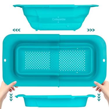 Imagem de Filtro de peneira dobrável ROTTOGOON 7Qt Blue Silicone