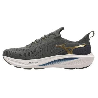 Imagem de Tênis de Corrida Mizuno Sunrise Masculino, Cinza, 42