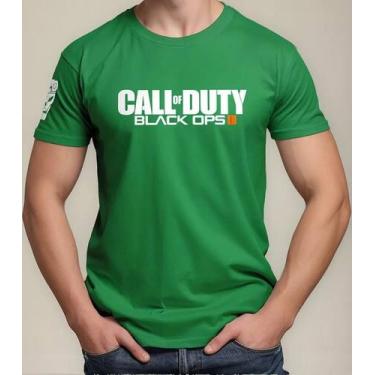 Imagem de Camiseta Camisa Adulto Masculina Feminina Algodão Gamer Jogo Call of D