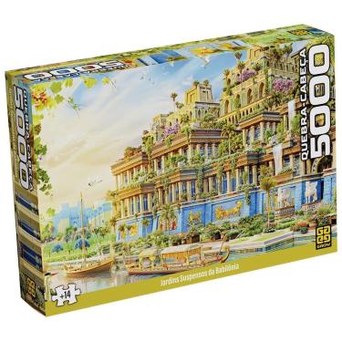 Imagem de Quebra-cabeça 5000 peças Jardins Suspensos da Babilônia