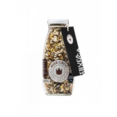 Imagem de Granola Crispy Trufa Branca Sem Glúten Garrafa Miss Croc 140g