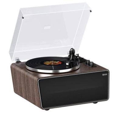 Imagem de Toca-discos de vinil XJ-HOME All-in-One Bluetooth AT-3600L