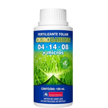Imagem de Fertilizante 04-14-08 + Micros Concentrado 100ml Ouro Garden Insetimax