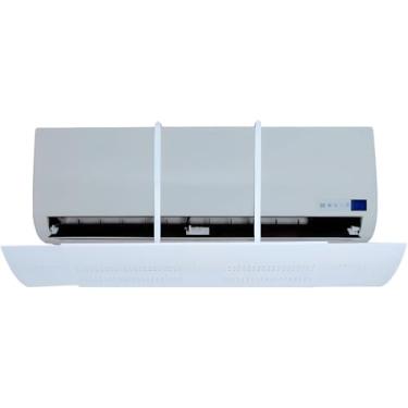 Imagem de Defletor Ajustável para Ar Condicionado Suspenso Universal Anti Vento Direcionador de Fluxo