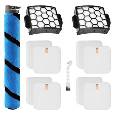 Imagem de Acessórios de rolo de escova de filtro HEPA compatíveis com Shark Rotator Lift-Away Duo Clean PowerFins LA502 LA500 LA500WM LA502NP Peças de reposição para aspirador vertical XHF320 XFFK320 1483FC200