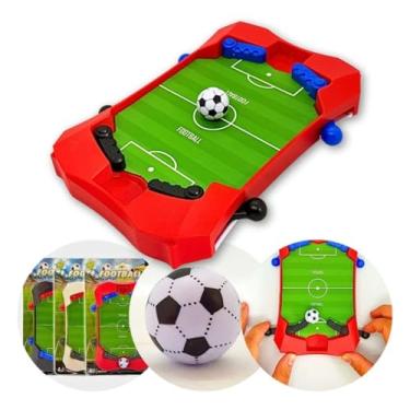 Imagem de Mini Mesa de Futebol Portátil, Jogo de Tabuleiro Recreativo para Diversão em Família