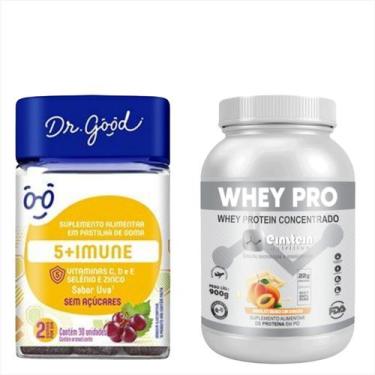 Imagem de Vitamina C,D,E,Selênio E Zinco Fini Dr Good e Whey Protein
