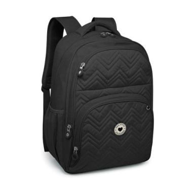 Imagem de Mochila Kika Escolar Feminina Grande Forrada Para Notebook - D Present