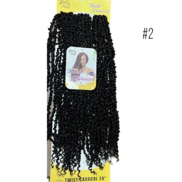 Imagem de Cabelo Para Crochet Braid Estilo Caracol Pre Looped 300g - mhair, 2