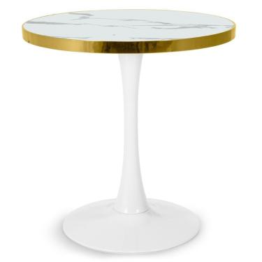 Imagem de Mesa De Jantar Redonda Majestic 70cm - Branco