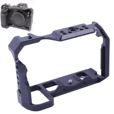 Imagem de Gaiola de câmera compatível com Nikon Z5 Z5II Z6 Z6II Z7 Z7II, suporte de suporte com placa de liberação rápida Arca-Swiss, estabilizador de equipamento DSLR de liga de alumínio com sapata fria