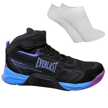 Imagem de Kit Tênis Everlast Jump Pro Feminino + Par De Meia