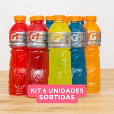Imagem de 06 Unidades Isotonico Energetico Gatorade Sortidos 500ml