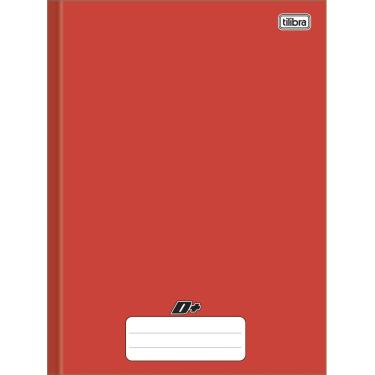 Imagem de Caderno Brochura Capa Dura 200x275mm 96 F Vermelho - Tilibra