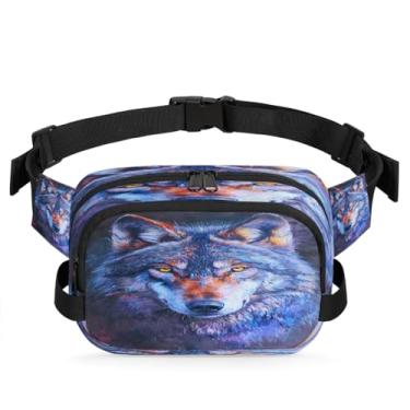 Imagem de Pochete animal dragão oceano legal para mulheres e homens com alça ajustável bolsa de cinto bolsa transversal bolsa de peito bolsa tiracolo bolsa tiracolo, Cor 15