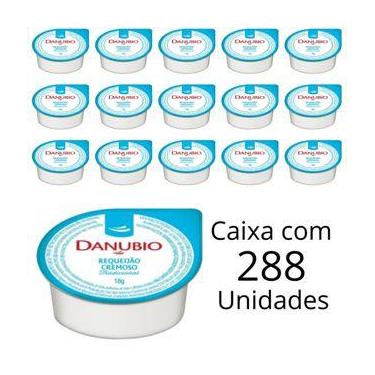 Imagem de Kit 2 Caixa De Requeijão Cremoso Danubio Vigor Em Blister Sachê De 18g