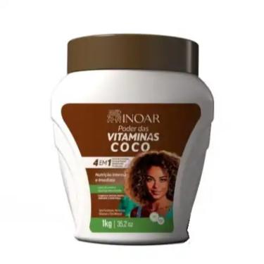 Imagem de Creme de Pentear Inoar Vitaminas Coco 1KG