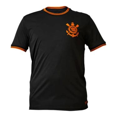 Imagem de Camisa Corinthians Preto E Laranja Torcedor Oficia-Masculino
