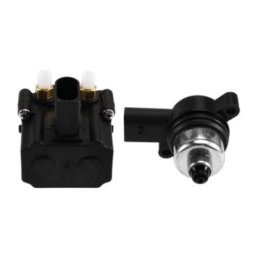Imagem de A45K Compatível com BMW Compressor de suspensão de ar válvula solenoide bloco de válvula para F11 GT F07 F01/F02 F04 37206784137 37206789165