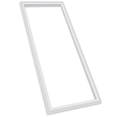 Imagem de Substituição da junta da porta do congelador WR14X27230 - Vedação branca do refrigerador 66,8 cm x 43,5 cm compatível com GE, modelos de refrigerador Hotpoint GIE18GTHGRCC, GTE18DTNBRWW, peças repalce