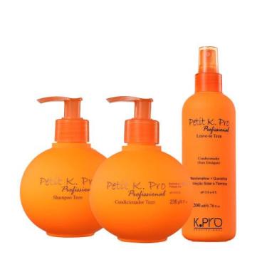 Imagem de Kit K.Pro Profissional Petit Teen Shampoo Condicionador e Leave-in (3 