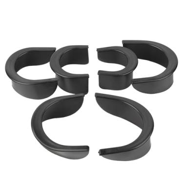 Imagem de Aoresac Forros para Furos de Mesa de Bilhar, Conjunto Forros Bilhar 6 Peças, Acessório Bolso Borracha à Prova Desgaste Com Proteção para Mesa Sinuca Operada por