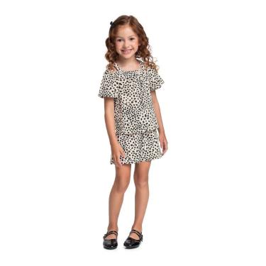 Imagem de Conjunto Estampado Bata Short Bee Loop-Feminino