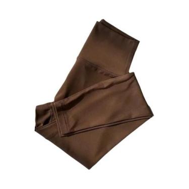 Imagem de Calças De Yoga Femininas De Cintura Alta, Secagem Rápida, Leggings De 