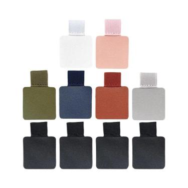 Imagem de Suportes Elásticos Para Canetas Em Cores Sortidas, Pacote Com 10, Para