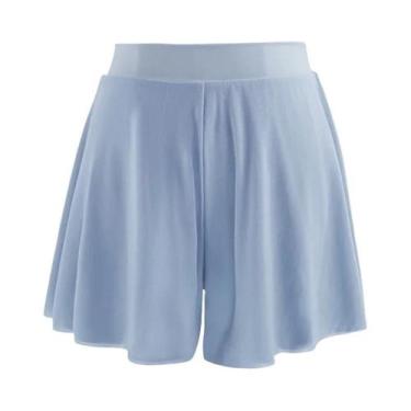 Imagem de Shorts Esportivos Femininos Com Saia Para Dança, Yoga, Treino, Ballet,