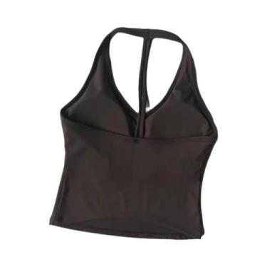 Imagem de Sutiã Esportivo Feminino Sexy Com Decote Em V, Confortável E Respiráve