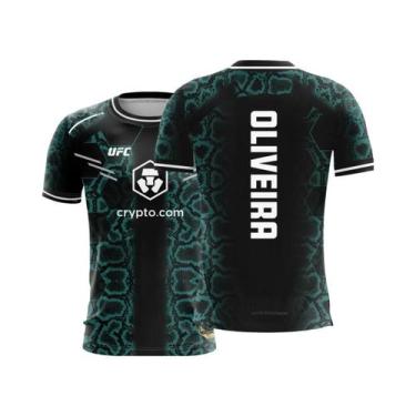 Imagem de Camiseta Masculina UFC MMA Fight Night Champion Respirável Para Academ