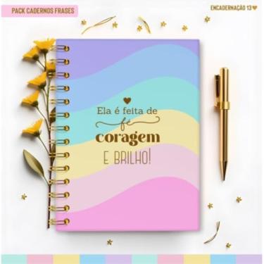 Imagem de Caderno A5 Capa Dura 100 Folhas Pautado para Anotações Caderneta Caderno de Anotações Cadernos Caderno Anotações Alternativa Fichario A5 Sketchbook Escolar Uso Diário (6,A5 (15X21CM))