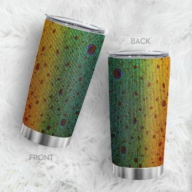 Imagem de Caneca de café de aço inoxidável Travel Tumbler Oasisdream 600ml