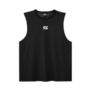 Imagem de Camisetas Sem Mangas Em Malha Para Homens, Tops De Corrida, Roupas De 