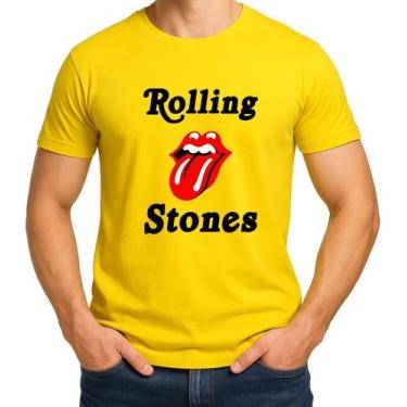 Imagem de Camiseta Camisa Adulto Feminina Masculina Algodão Banda de Rock The Ro