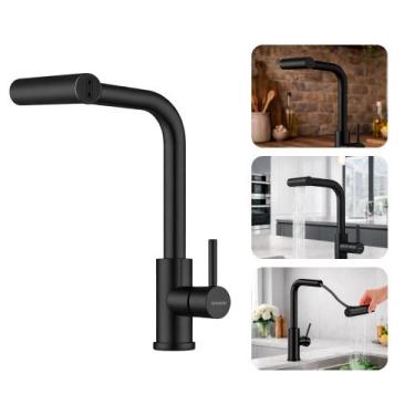 Imagem de Torneira Gourmet Misturador de Cozinha Bancada com Pulverizador Extens