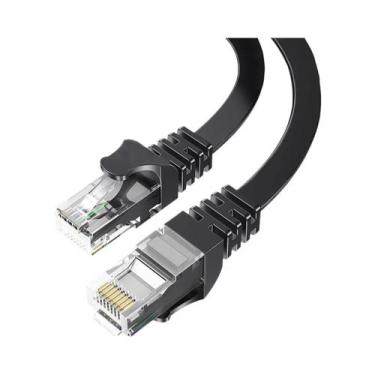 Imagem de Cabo Ethernet Cat6 Plano UTP Para Rede, Cabo De Conexão Para PS, PC, I